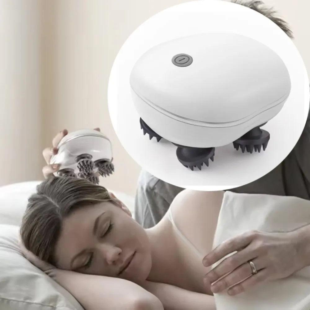 Electric Scalp Head Massager Device