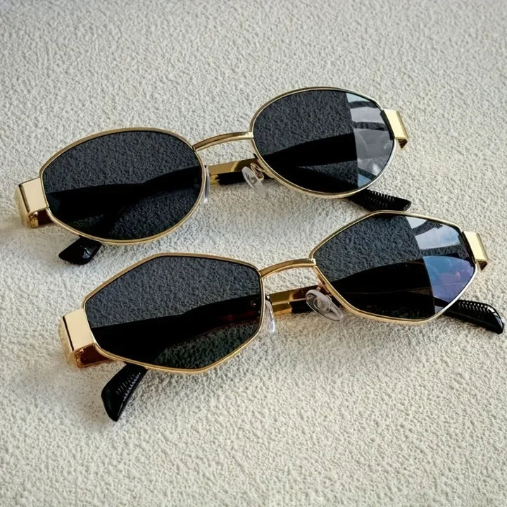 Metal Frame Fashion Sunglasses Set