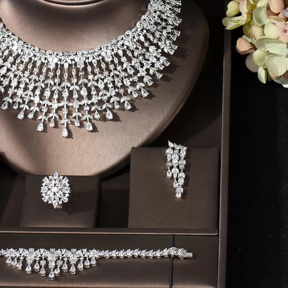 Bridal Zirconia Jewelry Set