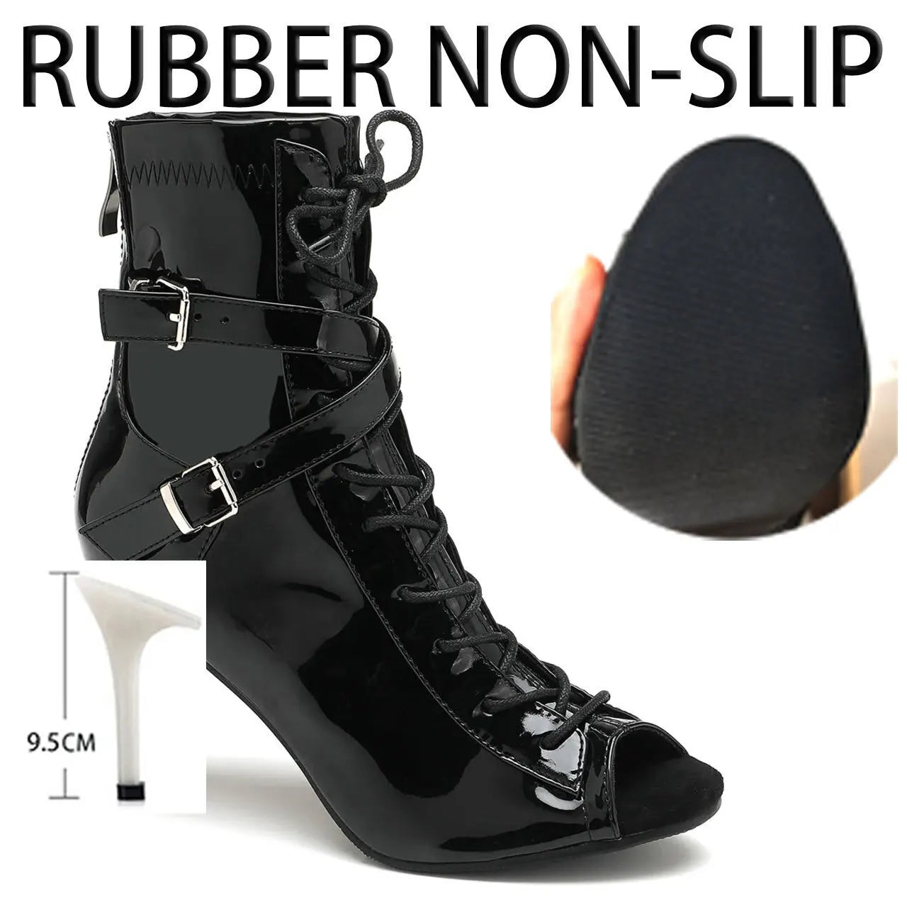 Thin Heel Dance Sandals Women