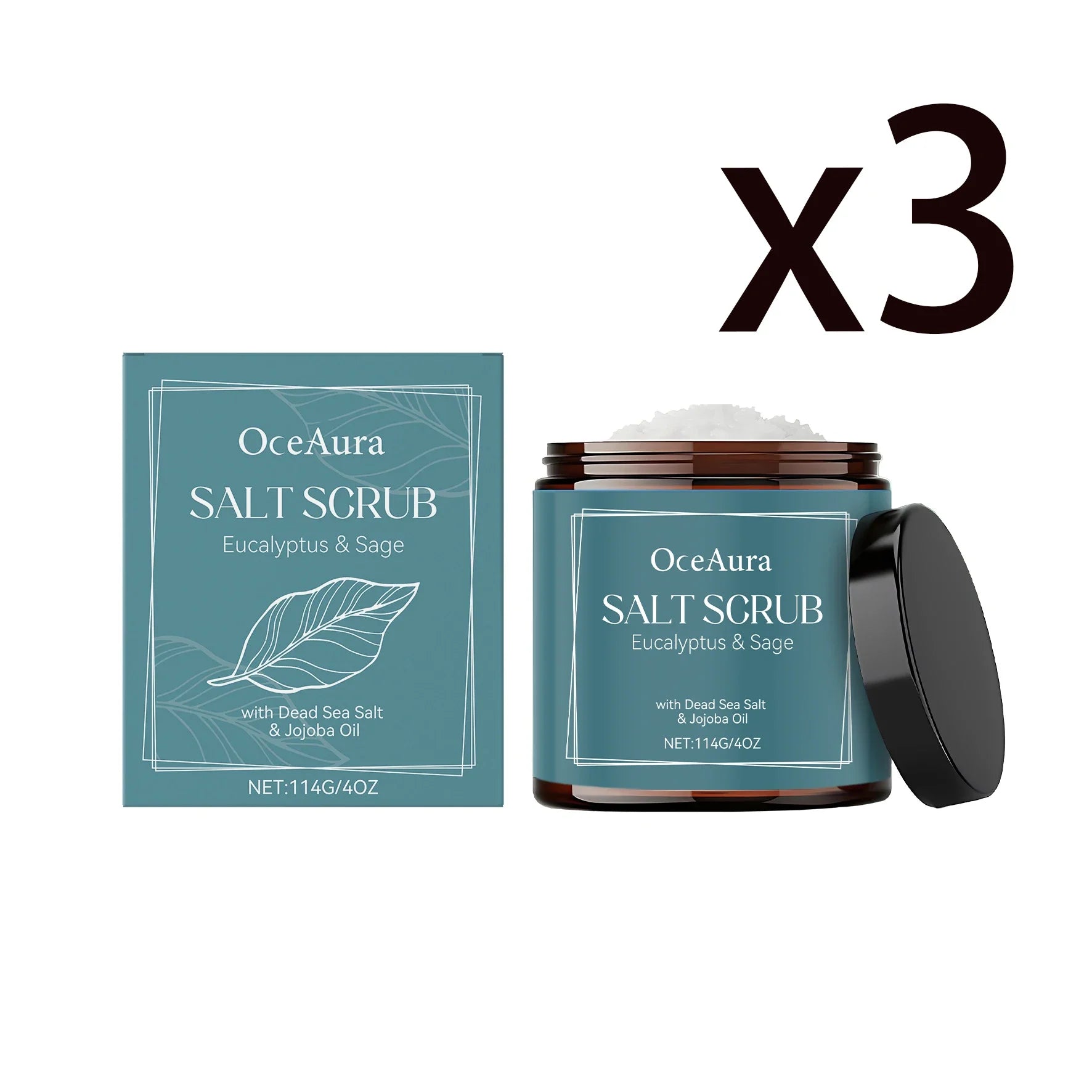Sea Salt Brightening Body Scrub