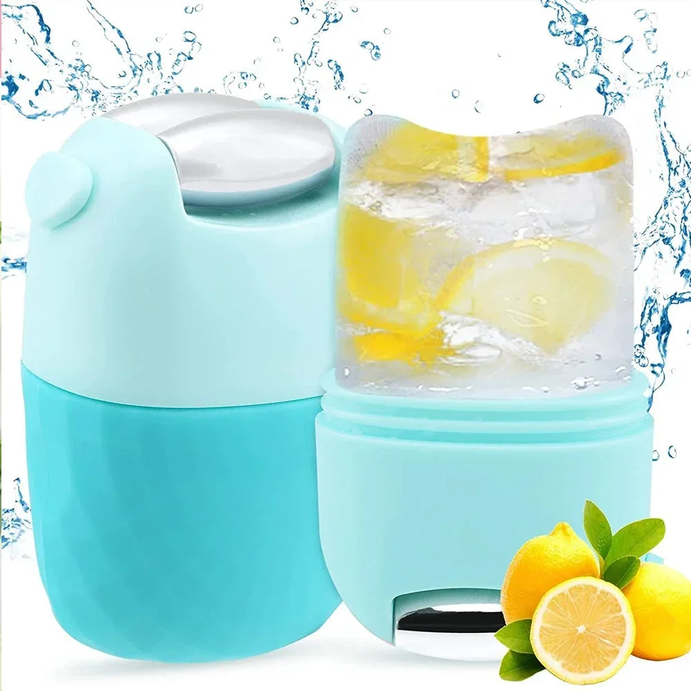 Silicone Ice Roller Face Massager