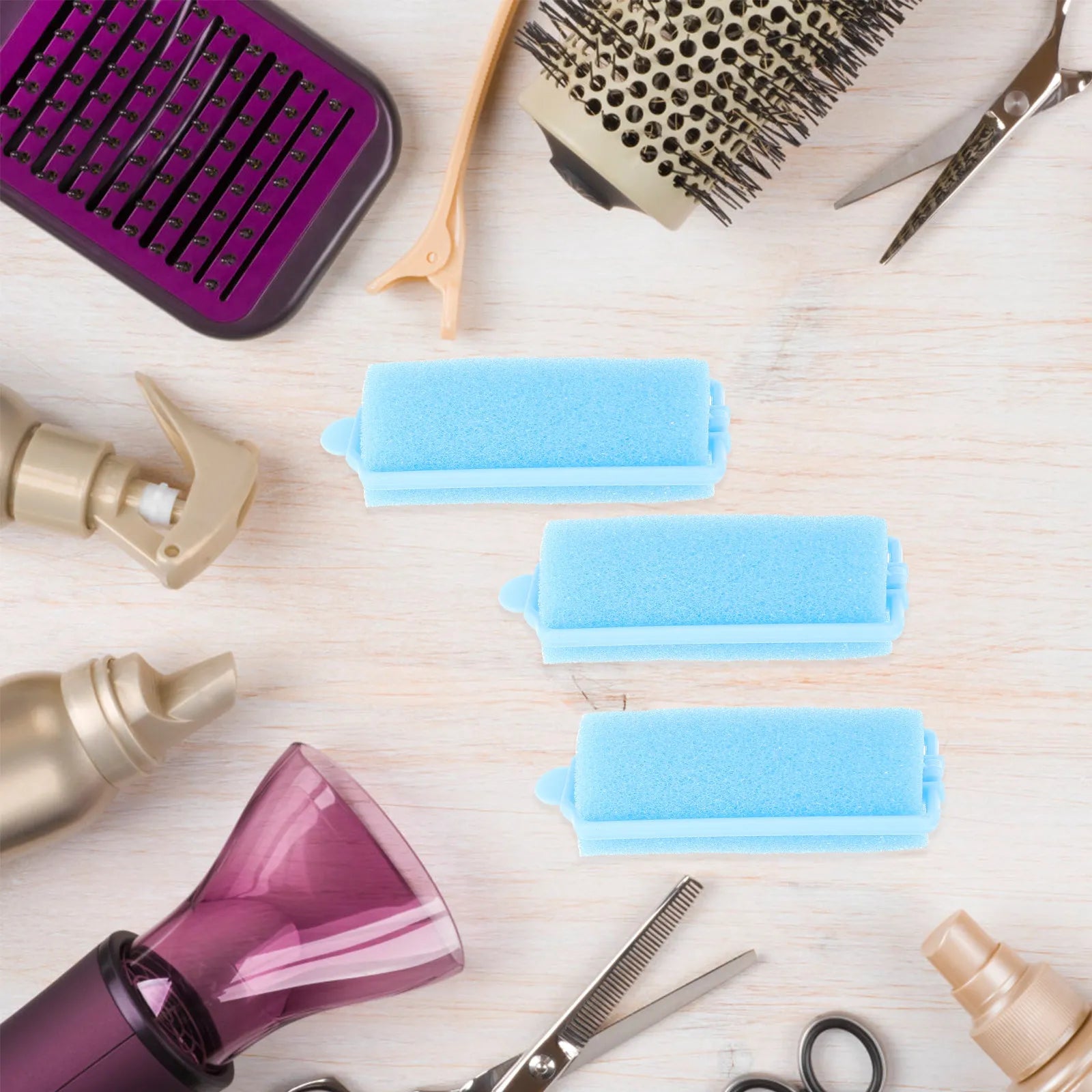 Sponge Heatless Hair Curlers Set