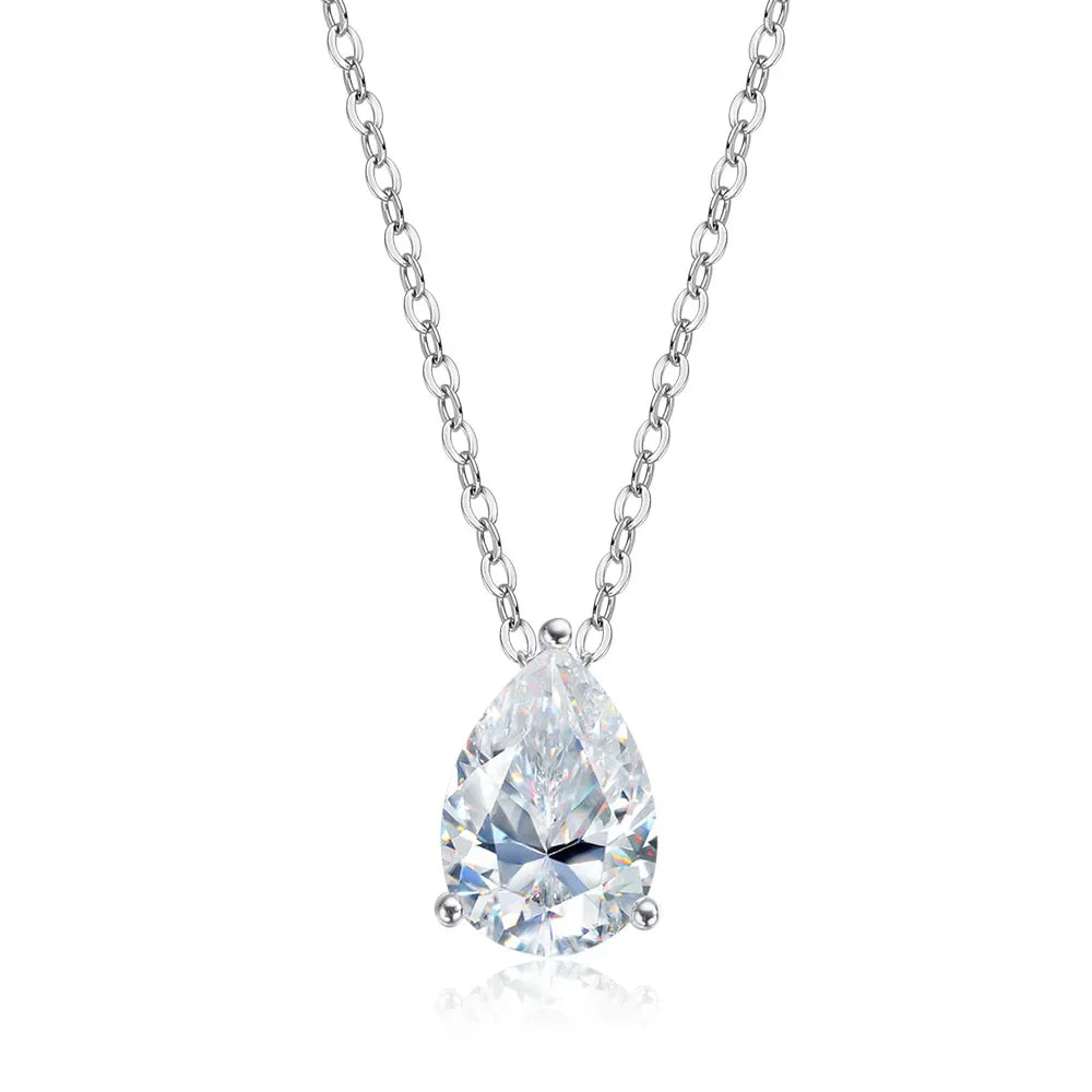 Moissanite Water Drop Necklace