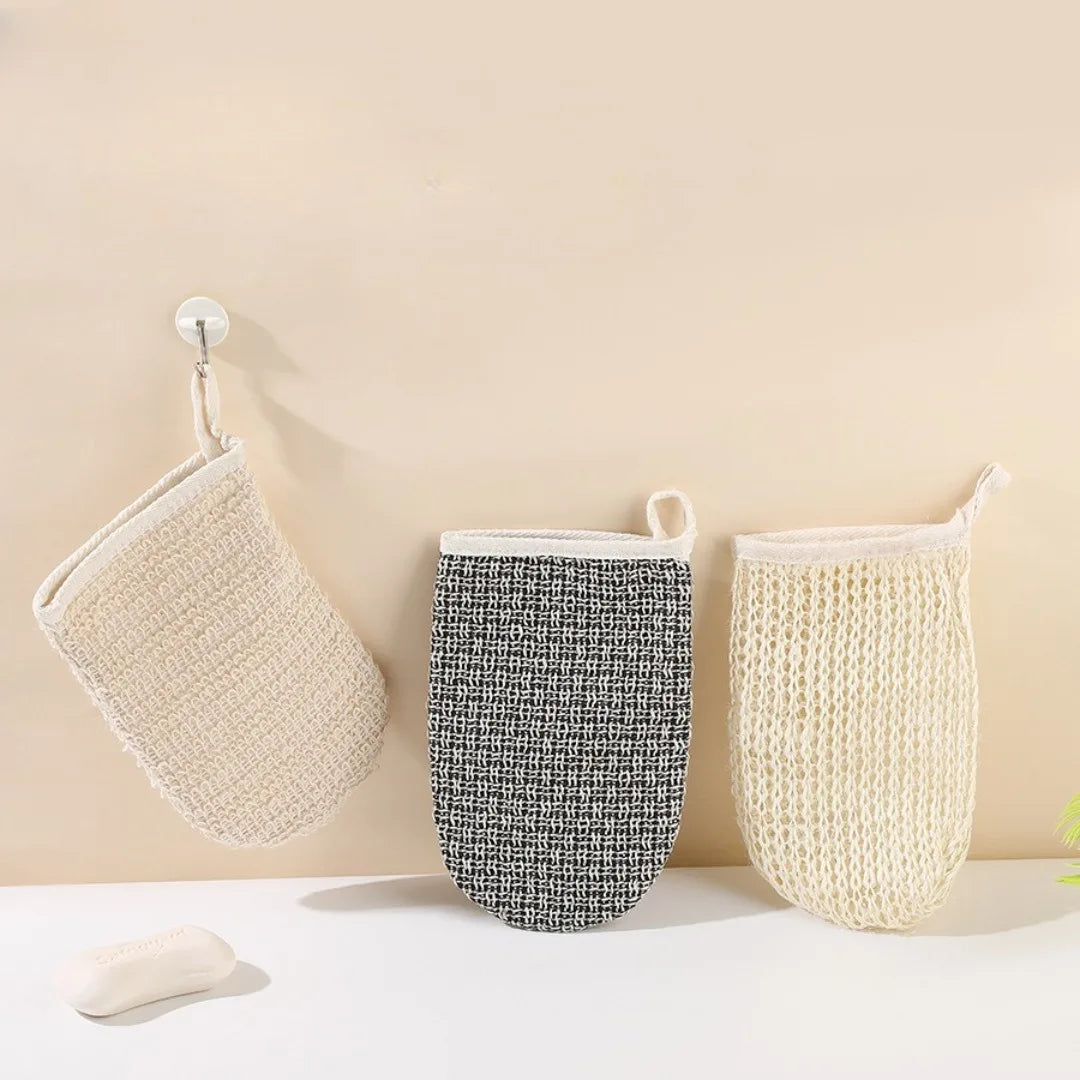Exfoliating Bath Gloves Body Scrubber