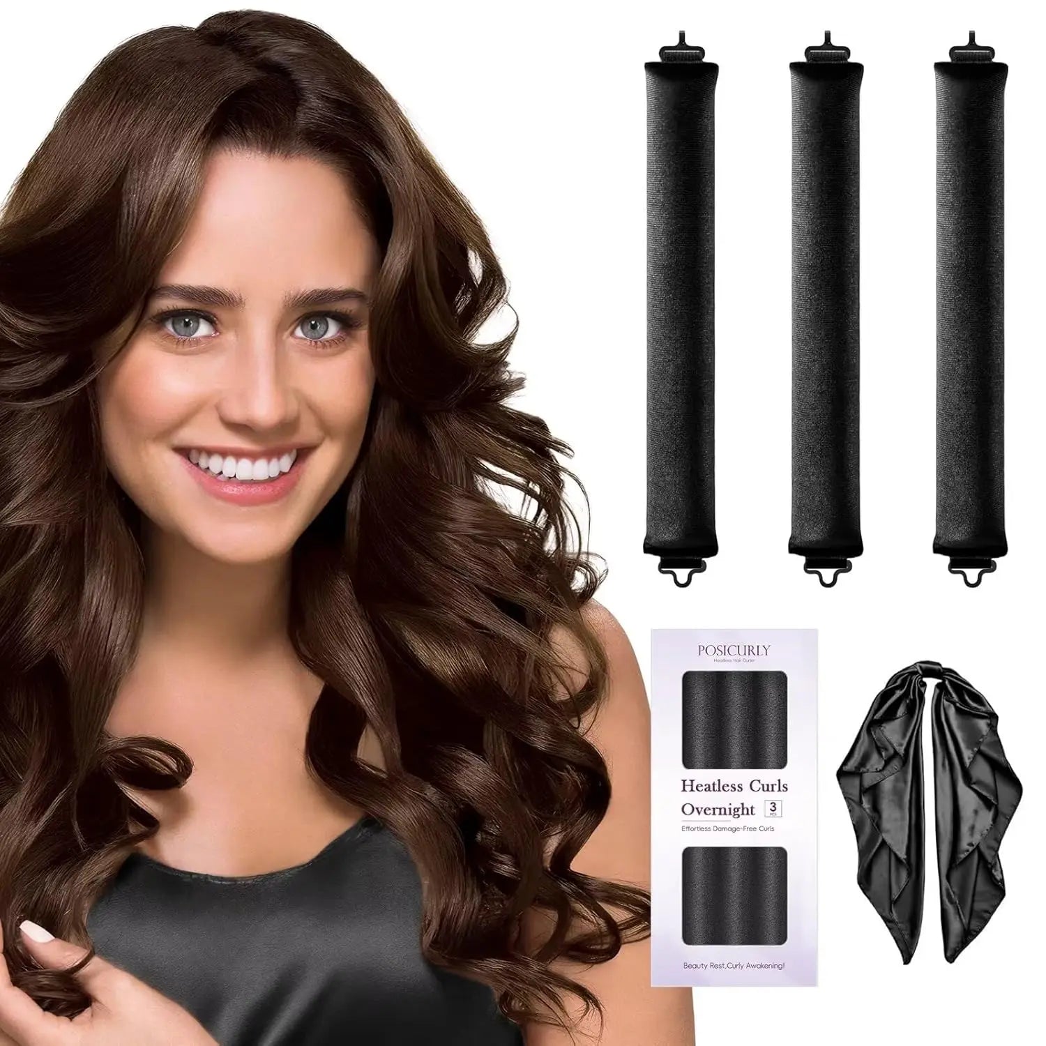 Heatless Overnight Hair Curling Set