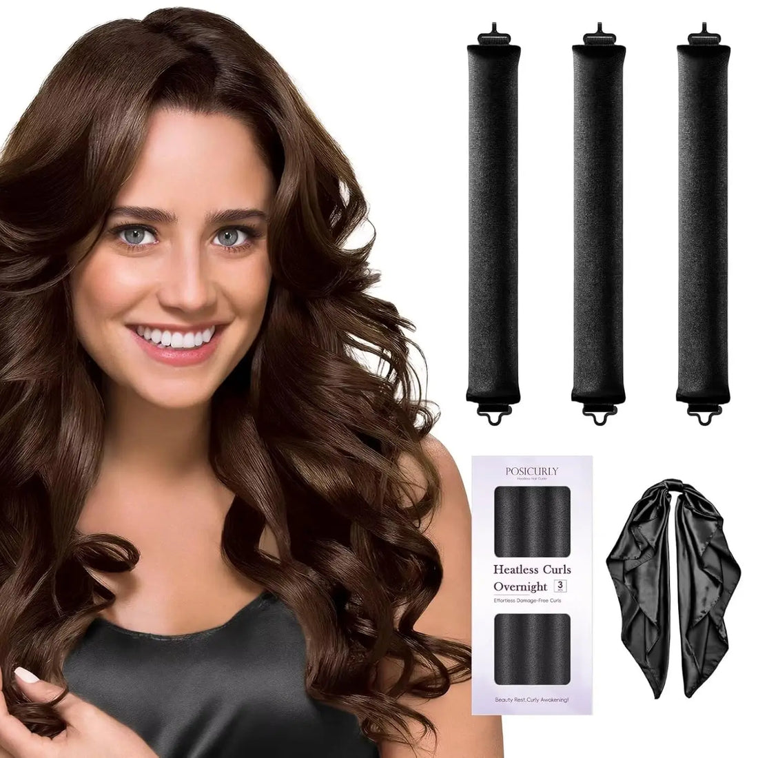 Heatless Overnight Hair Curling Set
