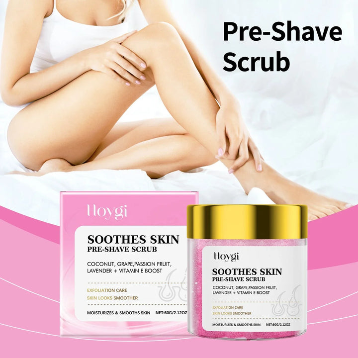 Pre Shave Exfoliating Skin Scrub