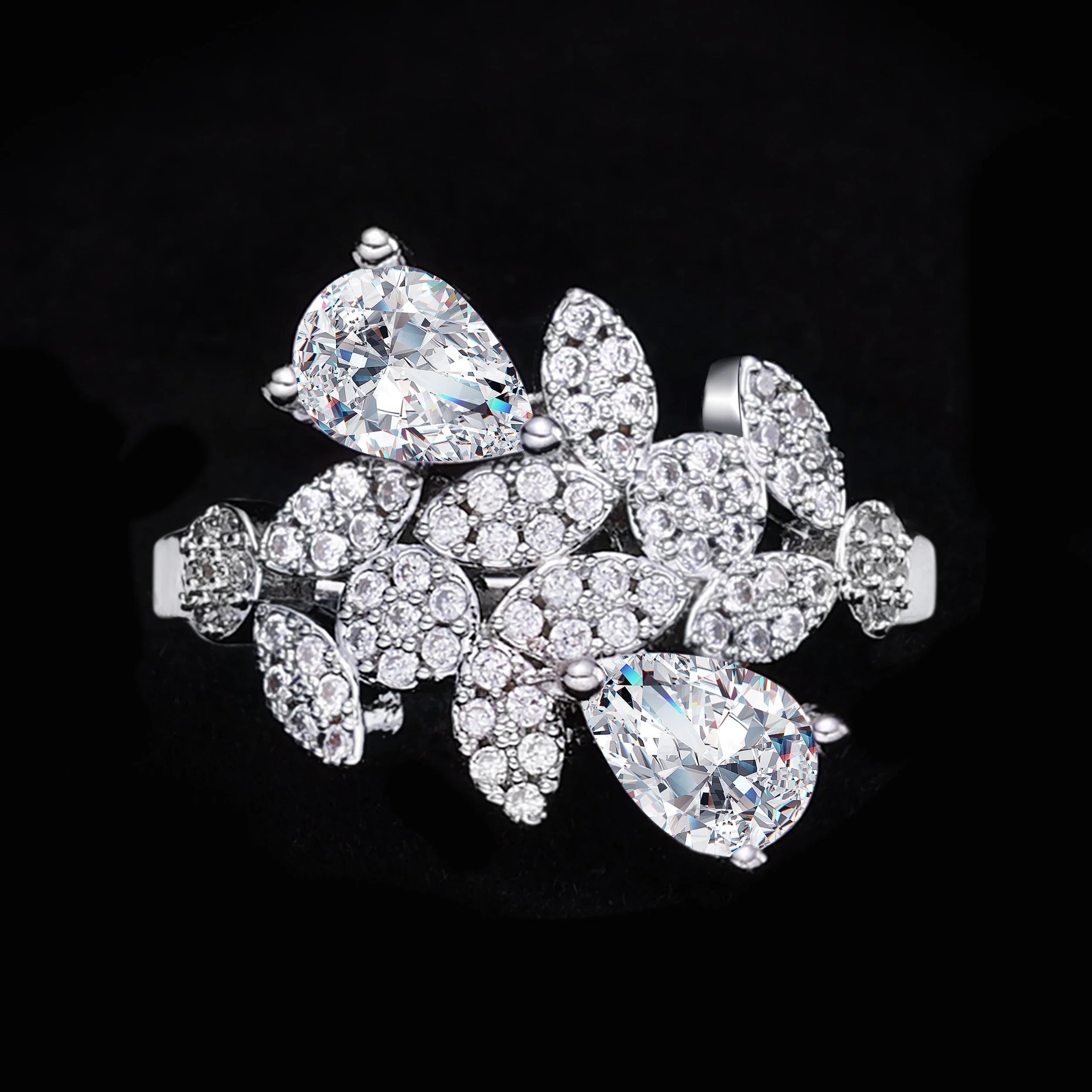 Crystal Wedding Jewelry Set
