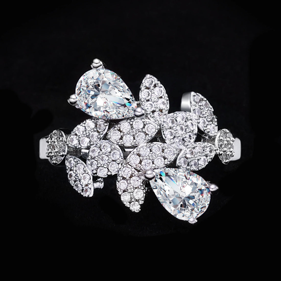 Crystal Wedding Jewelry Set