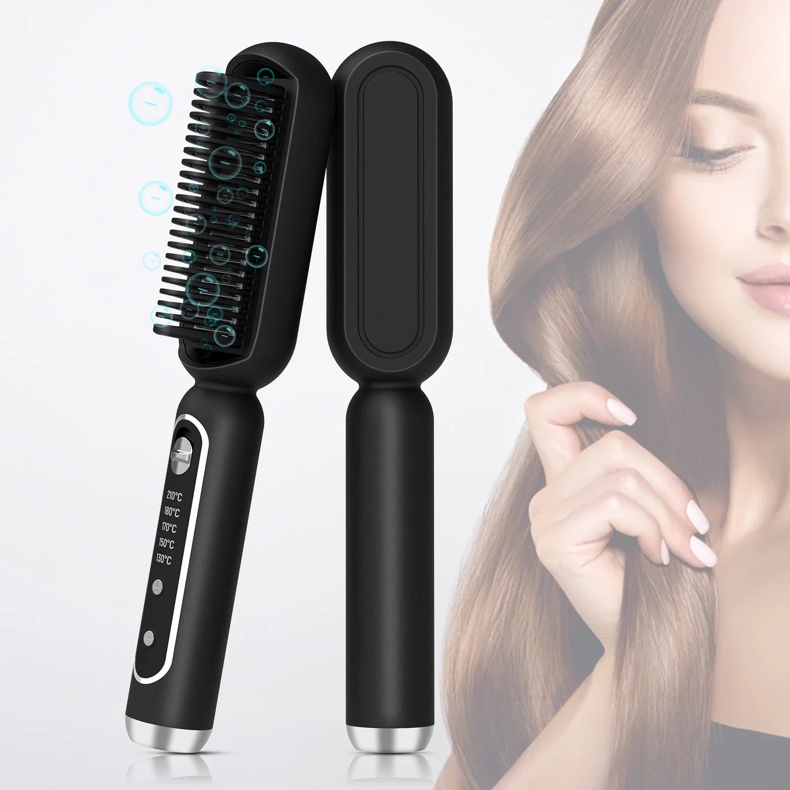 Fast Heating Hair Straightening Comb
