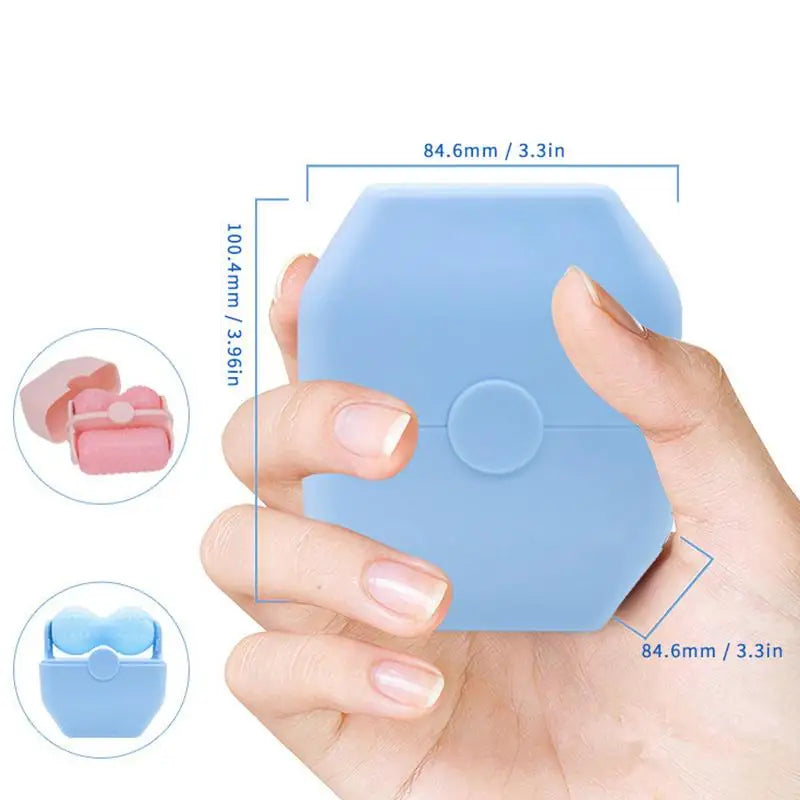 Double Roller Cooling Face Massager