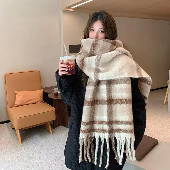 Warm Cashmere Winter Scarf Women